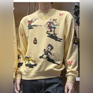 Crewneck Sweater 2023 UNISEX Disney  Mickey Mouse and Characters Sweater